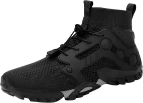 Outdoor Hiking Shoes Men Non Slip Hiking Work Clothes Sports Shoes Swimming Wading Off Road and River Sneaker for Men Men's F