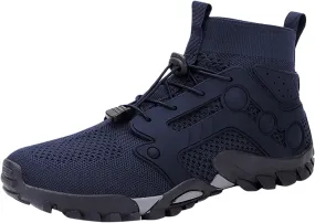 Outdoor Hiking Shoes Men Non Slip Hiking Work Clothes Sports Shoes Swimming Wading Off Road and River Sneaker for Men Men's F