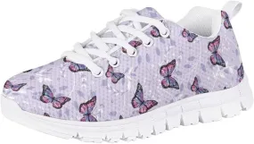 Pinupub Boys Girls Tennis Sports Shoes Cute Graphic Print Non Slip Lace Up Sneakers for Running