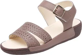 Platform Sandals for Women Summer Low Wedges Womens Comfortable Open Toe Sandal Breathable Casual Sandals