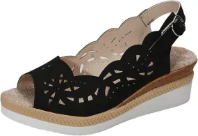 Platform Sandals Women Ankle Strap High Heel Wedges for Women Womens Comfort Lightweight Platform Sandals