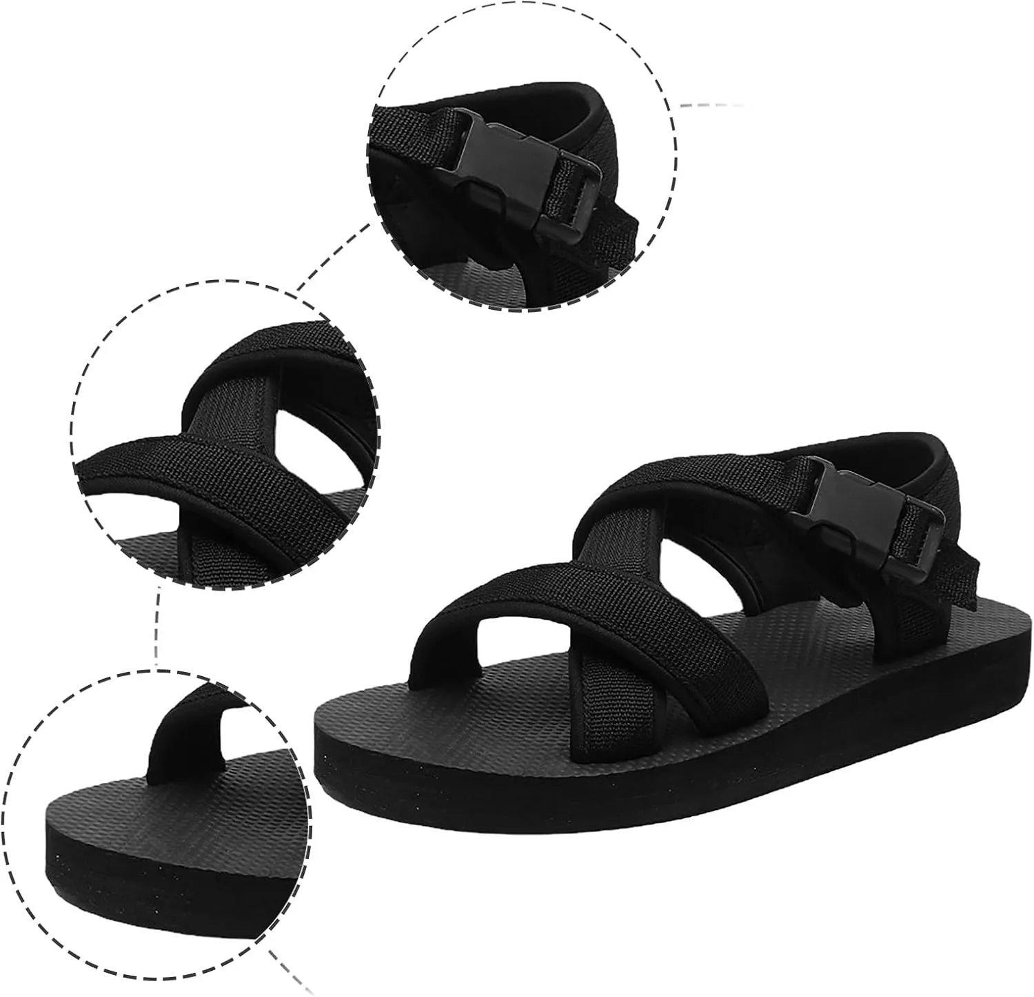Platform Sandals Women Casual Flatform Platform Wedges Sandals Summer Low Wedges Womens Comfortable Open Toe Sandal