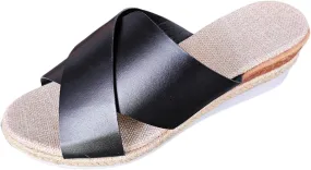 Platform Sandals Women Women's Classic Wedge Heels Sandals Orthopedic Sandals Open Toe Wedge Sandals for Women