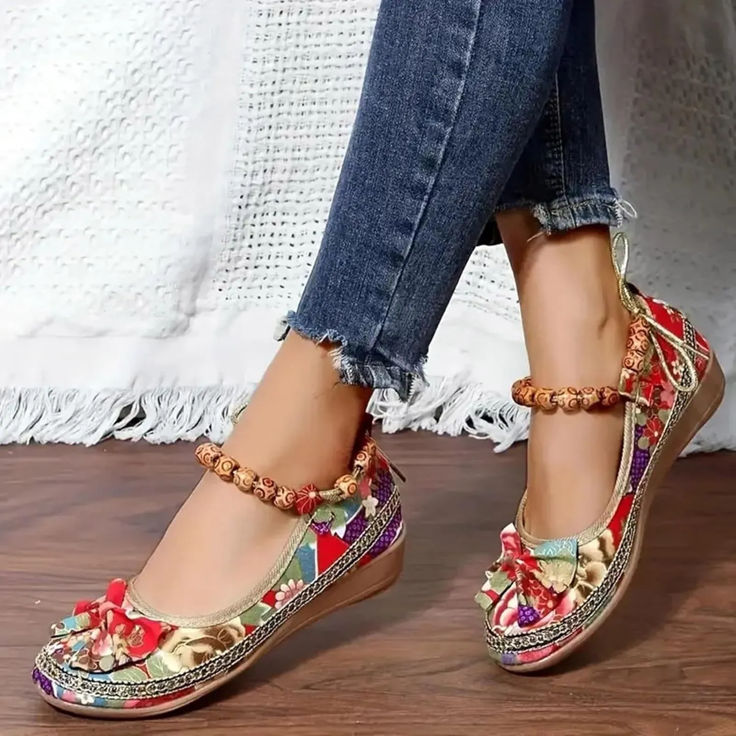 Platform Sandals Womens Sandals with Memory Foam Insole and Cork Footbed Womens Low Wedges Platform Sandals