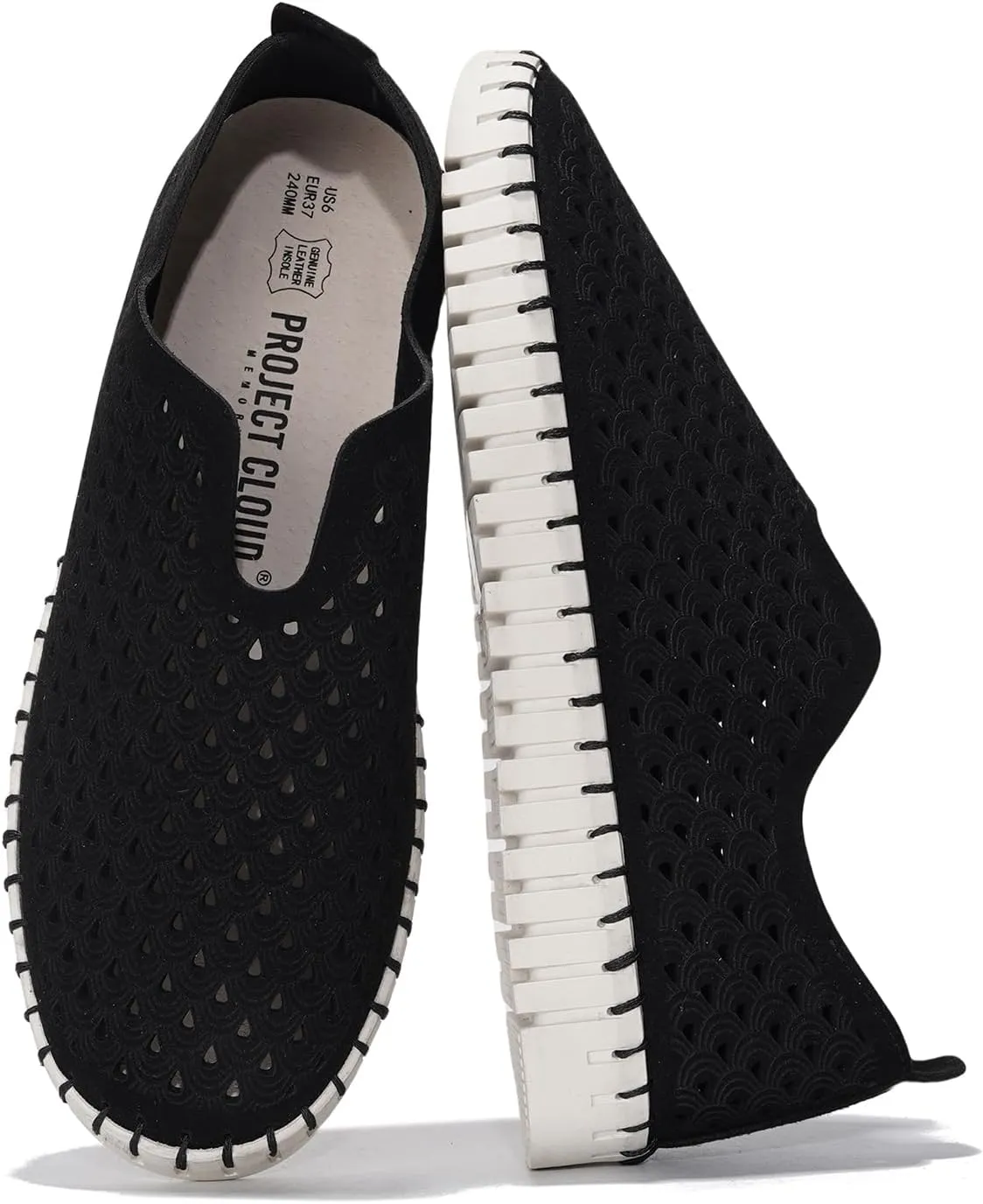 Project Cloud Womens Shoes  Lightweight Summer Loafers for Women with Memory Foam Insole  Stylish & Comfortable Womens Loafers - Perfect Spring Shoes for Women 2025 (Lily)