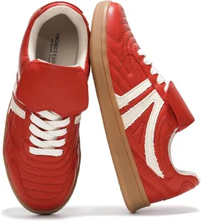 Project Cloud Womens Sneakers - Memory Foam Casual Shoes for Women Footwear Lace Up Women's Fashion Sneakers - Non-Slip Comfortable Trendy Shoes Womens (Madrid)