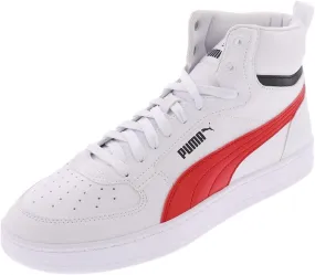 PUMA Caven 20 Mid Mens Basketball 13 DM US WhiteRedBlack