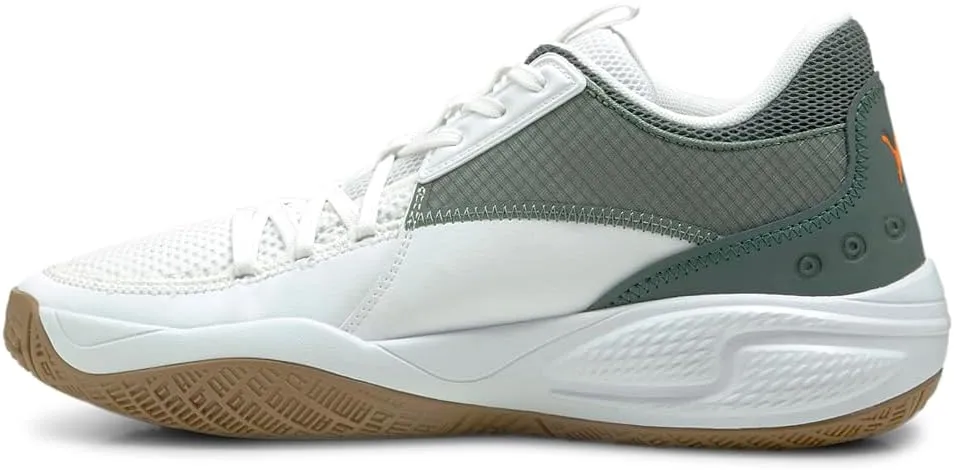 PUMA Mens Court Rider Pop Basketball Sneakers Shoes Casual - Green, White
