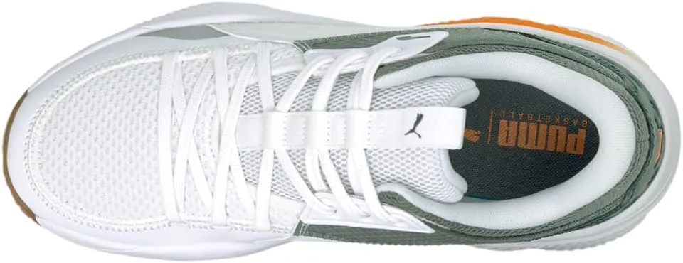 PUMA Mens Court Rider Pop Basketball Sneakers Shoes Casual - Green, White