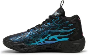 Puma Mens LaMelo Ball MB.04 Reflections Black Athletic Basketball Shoes 9.5