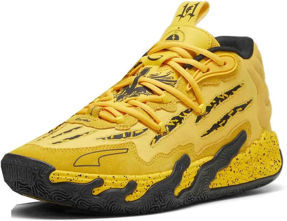 Puma Mens Mb.03 X Pl Basketball Sneakers Shoes - Yellow