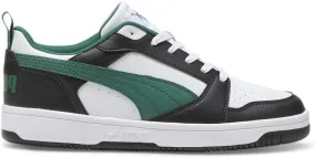 Puma Mens Rebound V6 Low Lace Up Sneakers Shoes Casual - White