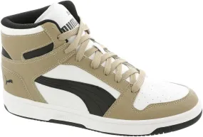 PUMA Rebound Layup SL Mens Sneaker 10 DM US OakBlackWhite