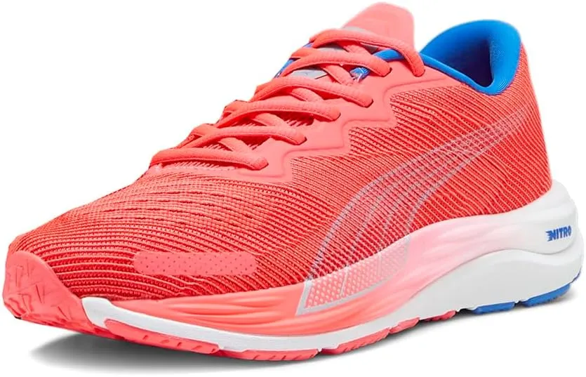 PUMA Womens Velocity Nitro 2 Running Sneakers Shoes - Pink