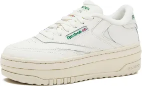 Reebok Womens Club C Extra Platform Sneakers