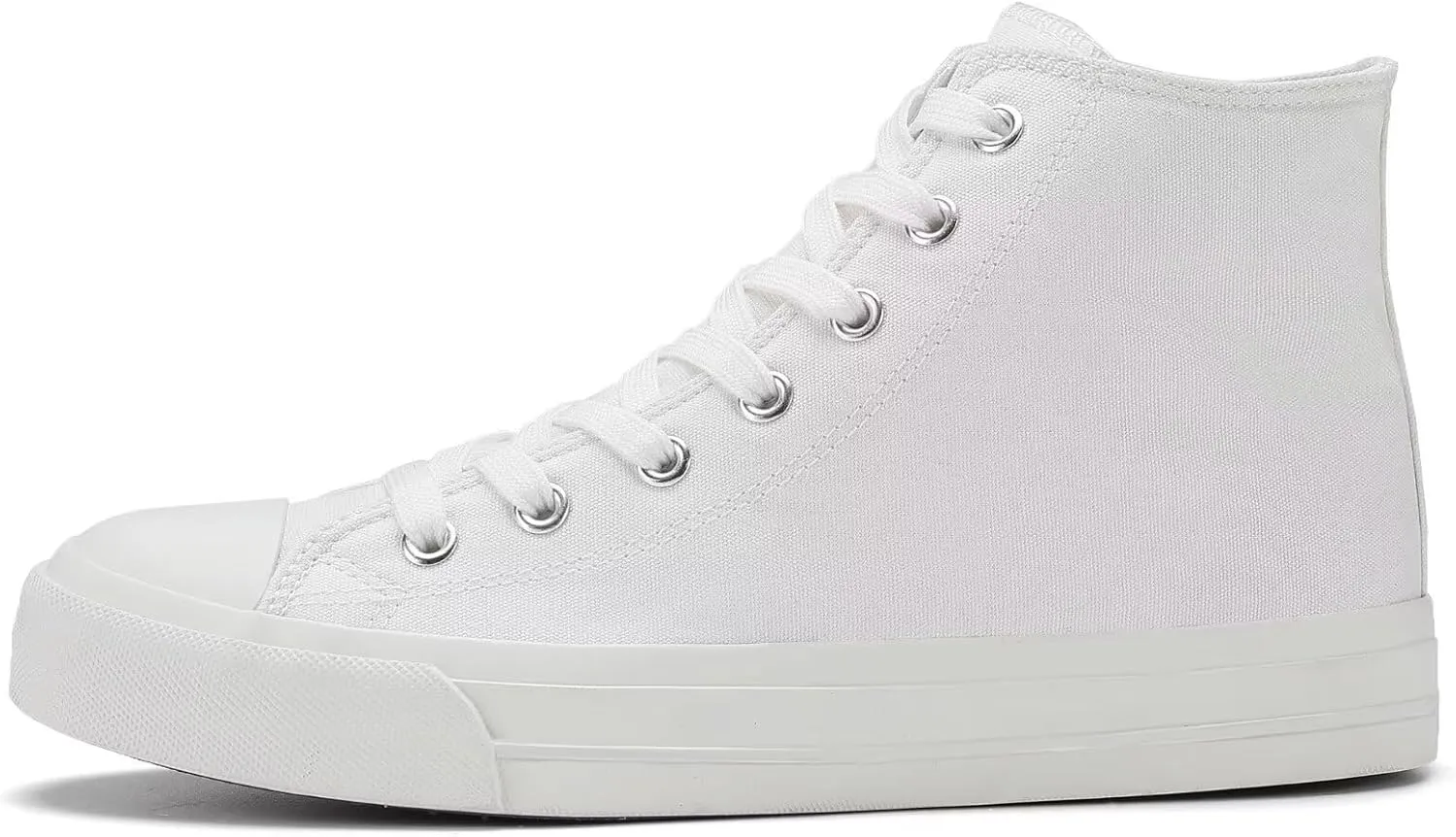 Rorbte Womens High Top Sneakers for Women Classic Lace Up Cotton Canvas Shoes Womens Casual Canvas Walking Shoes
