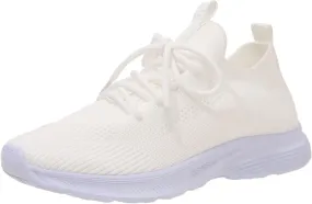 Running Shoes for Women,Women's Fashion Sneakers Slip On Closed Toe Walking Shoes Breathable Athletic Running Sneaker