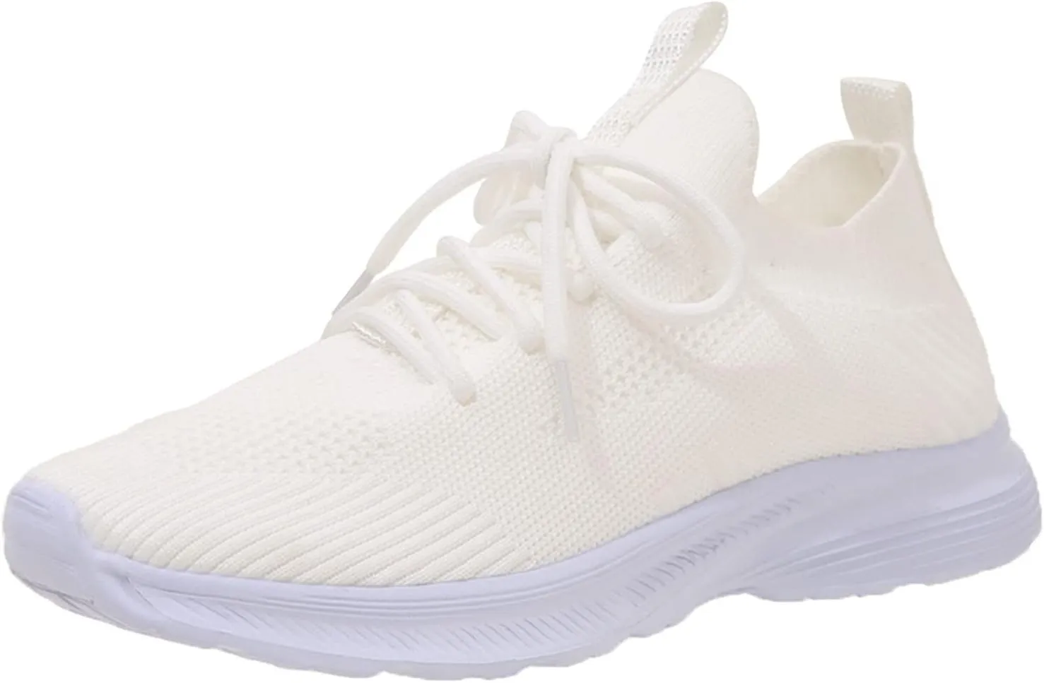 Running Shoes for Women,Women's Fashion Sneakers Slip On Closed Toe Walking Shoes Breathable Athletic Running Sneaker