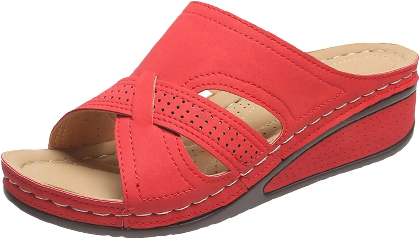 Sandals Wedge for Women Orthopedic Sandals for Women Soft Summer Shoes for Womens 2025 Womens Sandal Comfortable