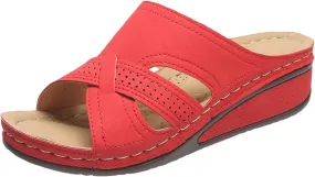 Sandals Wedge for Women Orthopedic Sandals for Women Soft Summer Shoes for Womens 2025 Womens Sandal Comfortable