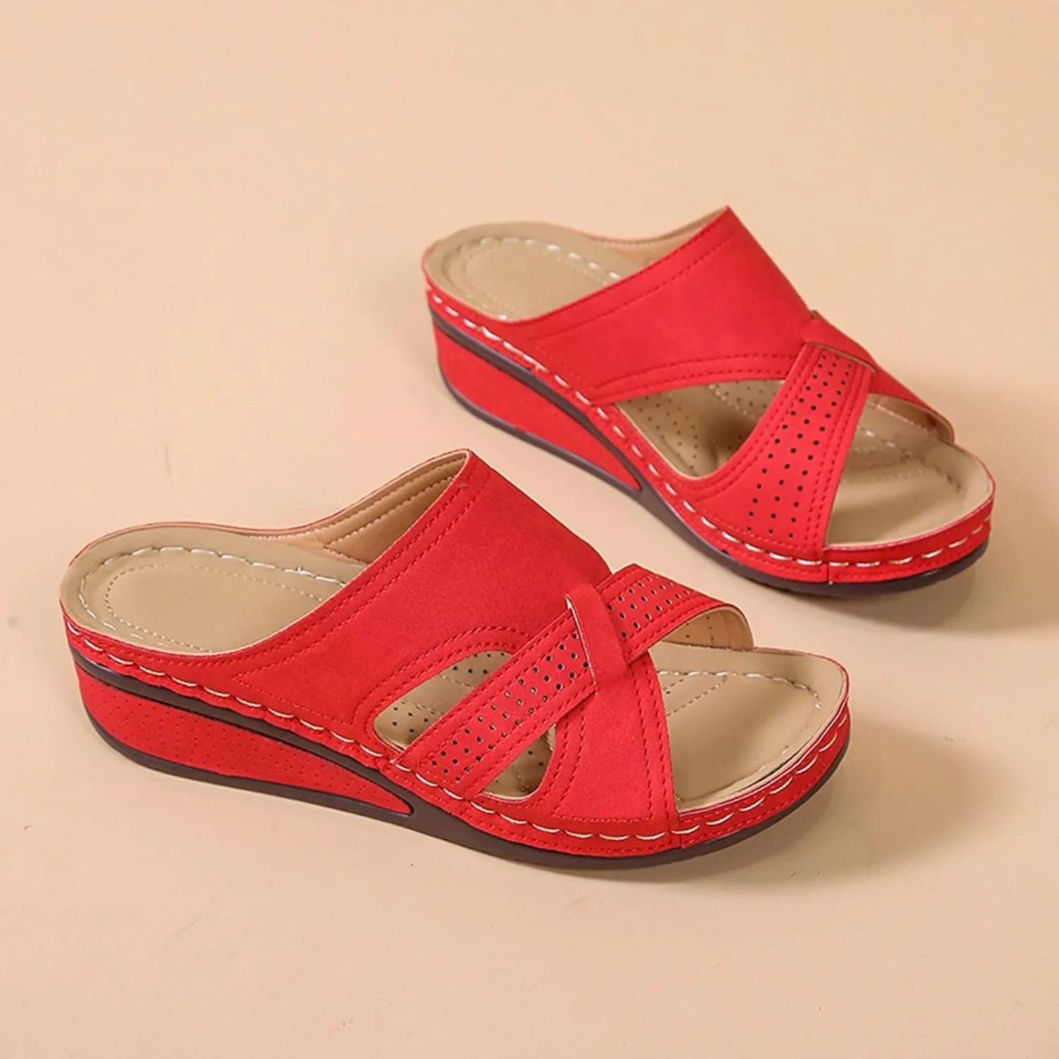 Sandals Wedge for Women Orthopedic Sandals for Women Soft Summer Shoes for Womens 2025 Womens Sandal Comfortable