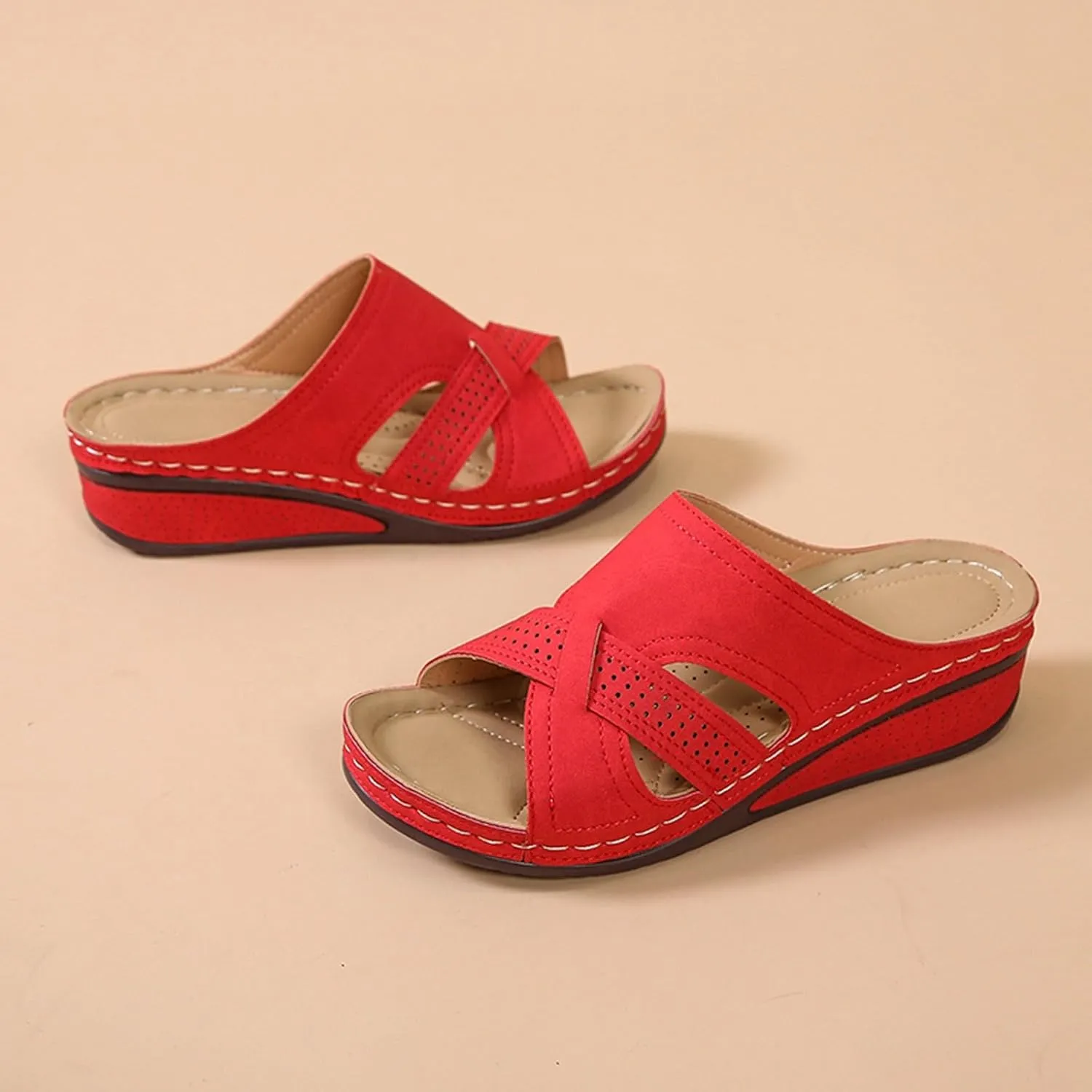 Sandals Wedge for Women Orthopedic Sandals for Women Soft Summer Shoes for Womens 2025 Womens Sandal Comfortable