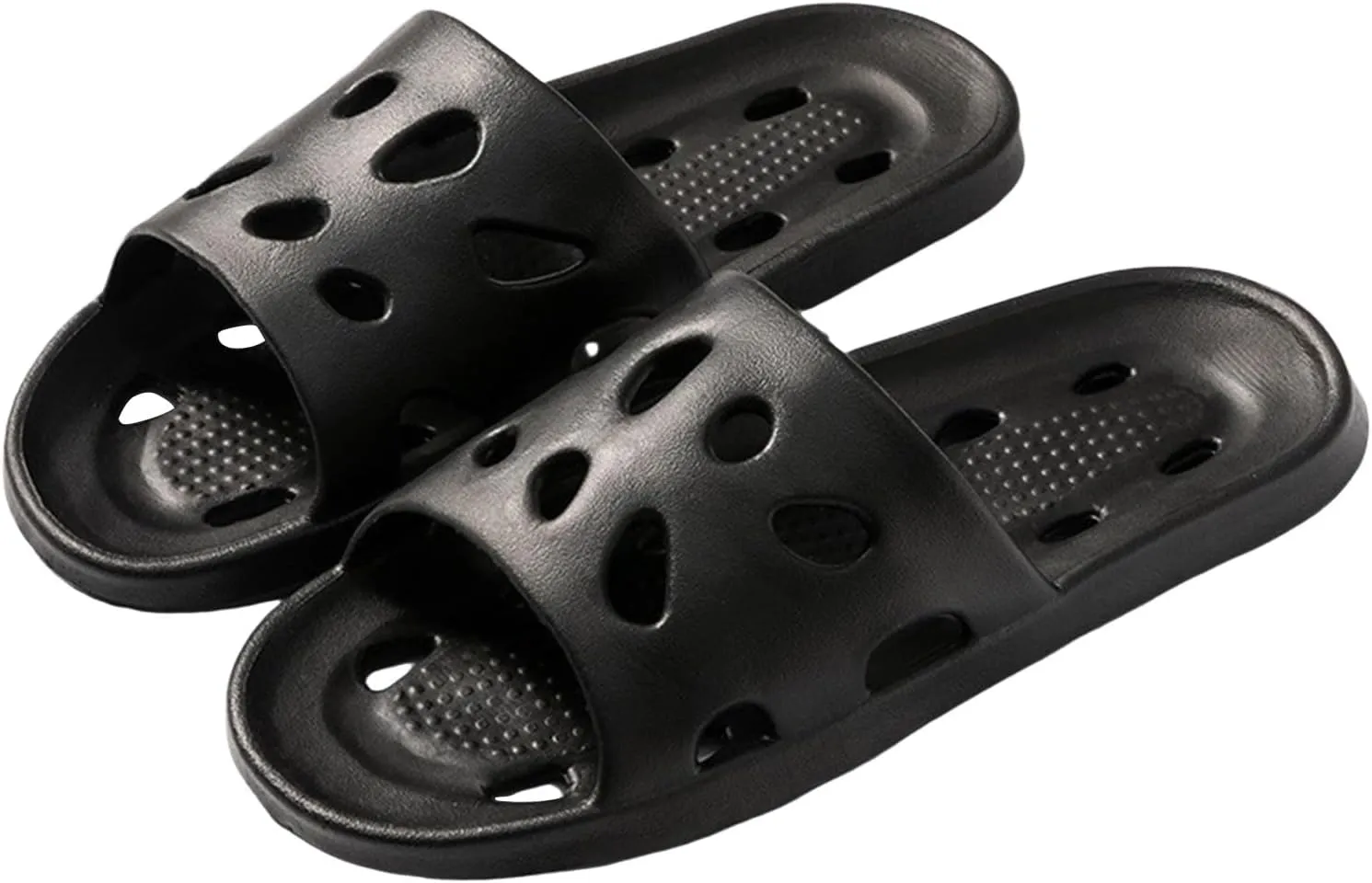 Shower Sandals Men's Athletic Outdoor Sandals Slides Non Slip Quick Drying Bathroom Slippers for Women Men