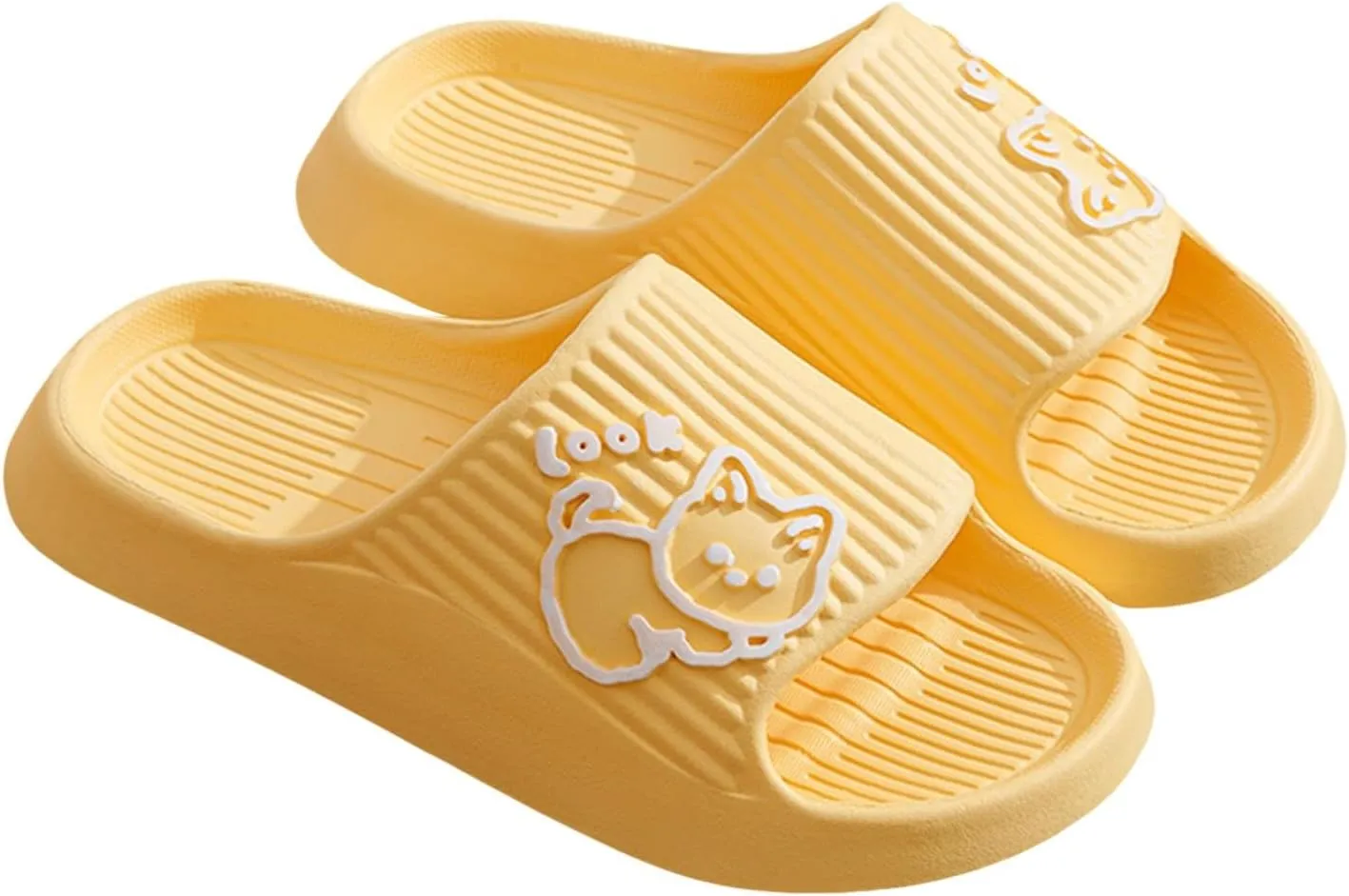 Shower Sandals Men's Athletic Outdoor Sandals Slides Shower Shoes for Living Room Pool Beach Spa Public Showers