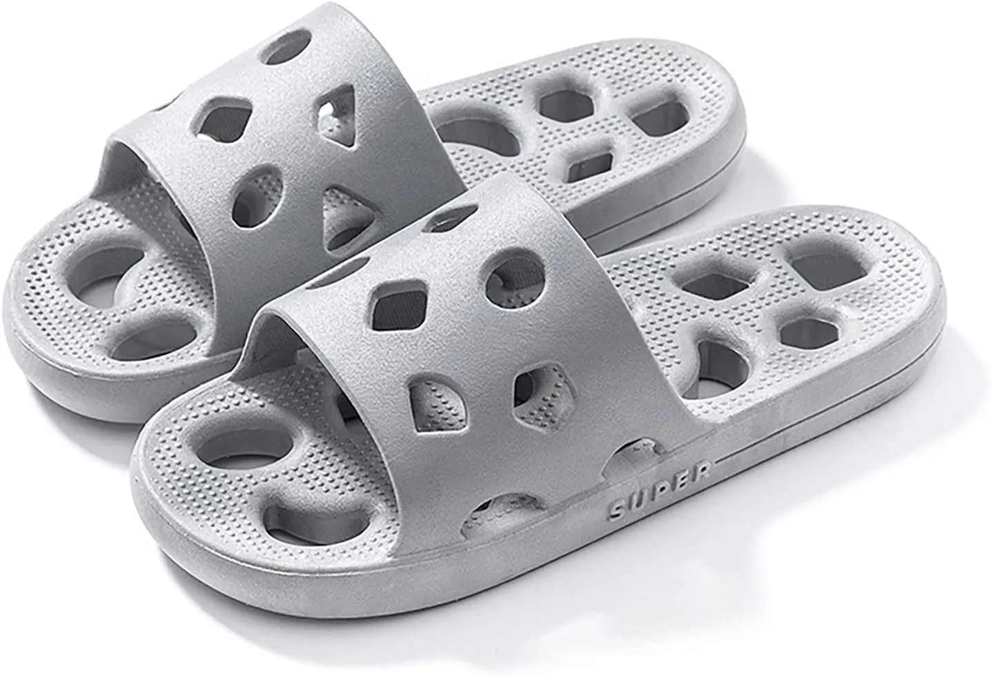 Shower Sandals Non Slip Quick Drying Bathroom Slippers for Women Men Swimming Beach Indoor and Outdoor Slides for Men