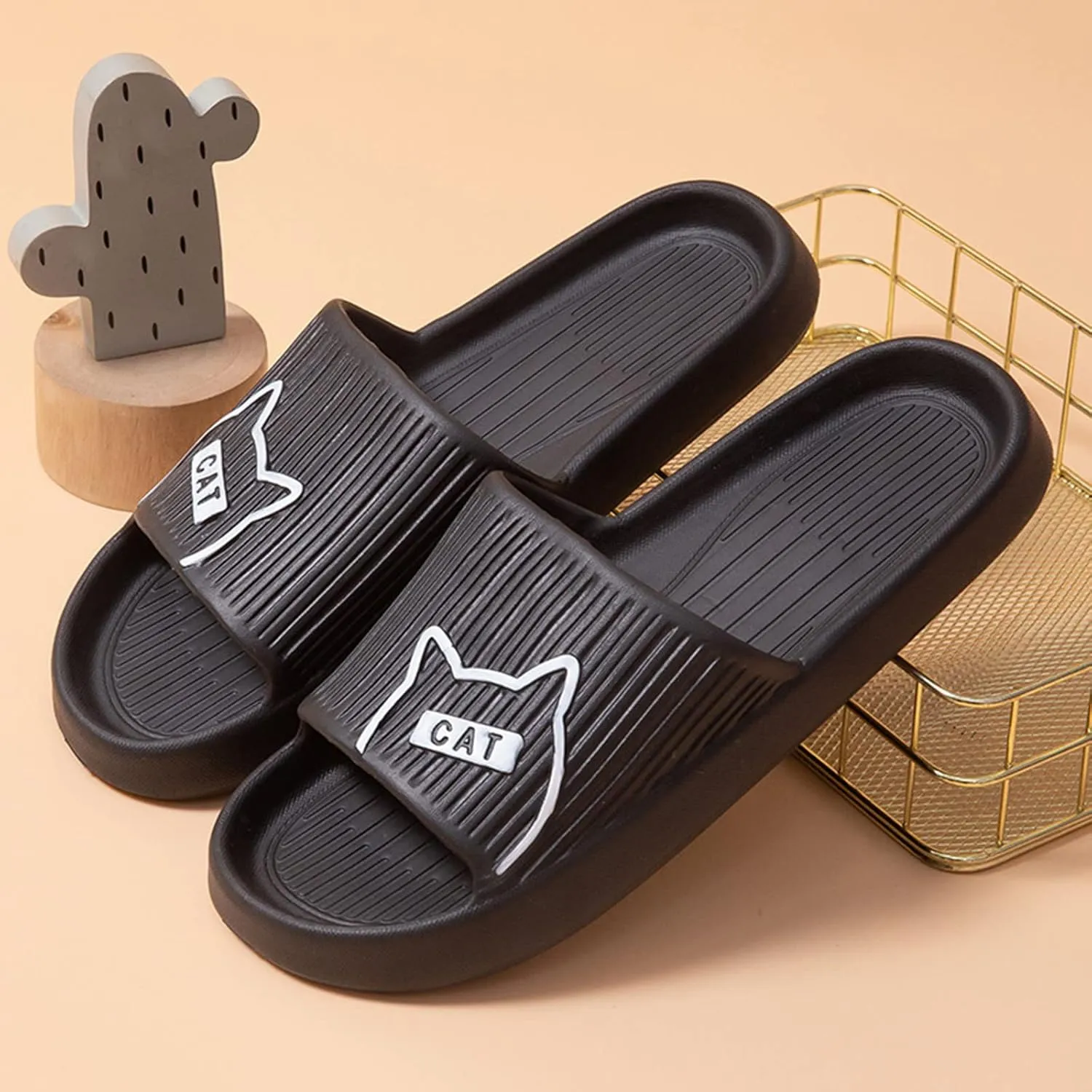Shower Shoes House Slippers with Arch Support Ultra Comfort Non-Slip Shower Sandals Indoor and Outdoor