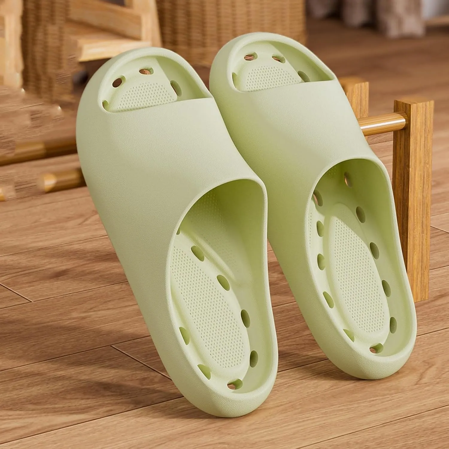 Shower Shoes Shower Shoes Quick Drying Sandals Indoor and Outdoor Massage Pool Slides with Arch Support