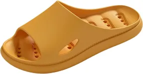 Shower Slippers Waterproof Flip Flops for Men Ultra Comfort Non-Slip Shower Sandals Indoor and Outdoor