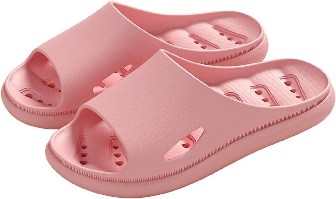 Shower Slippers Waterproof Flip Flops for Men Ultra Comfort Non-Slip Shower Sandals Indoor and Outdoor