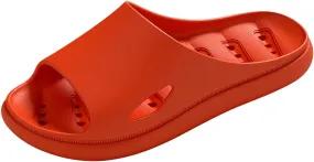 Shower Slippers Waterproof Flip Flops for Men Ultra Comfort Non-Slip Shower Sandals Indoor and Outdoor