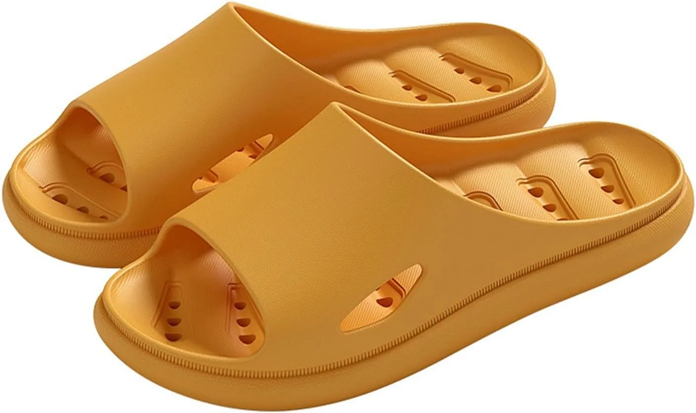 Shower Slippers Waterproof Flip Flops for Men Ultra Comfort Non-Slip Shower Sandals Indoor and Outdoor