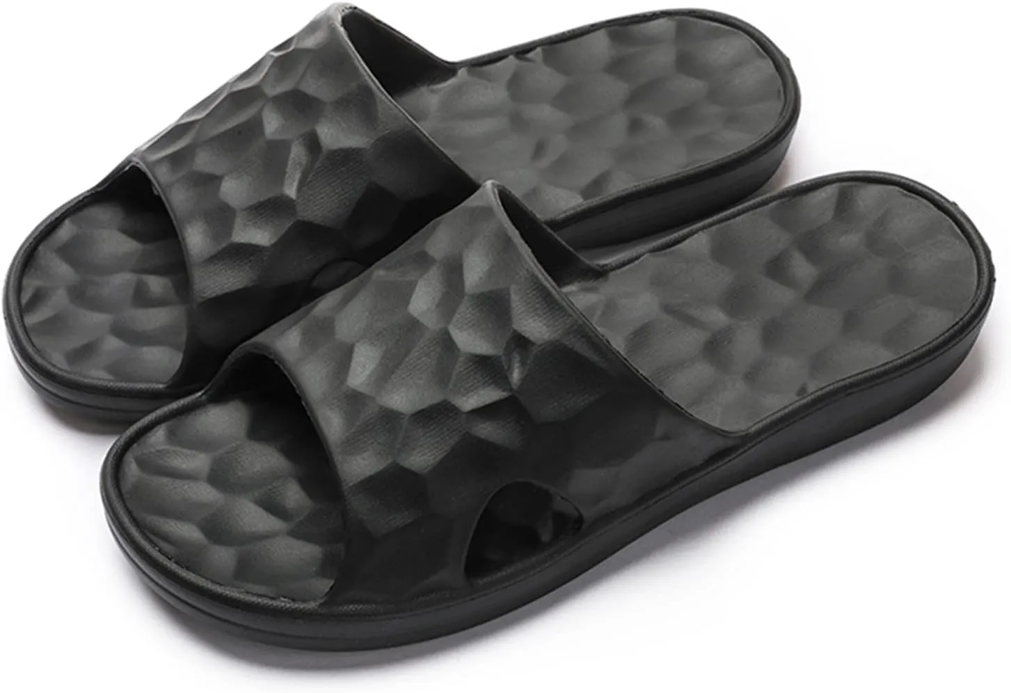 Shower Slippers Waterproof Flip Flops for Men Ultra Comfort Non-Slip Shower Sandals Indoor and Outdoor