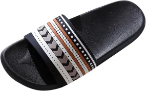 Shower Slippers with Drainage Hole Water Shoe for Beach, Showers Shower Shoes for Women with Arch Support