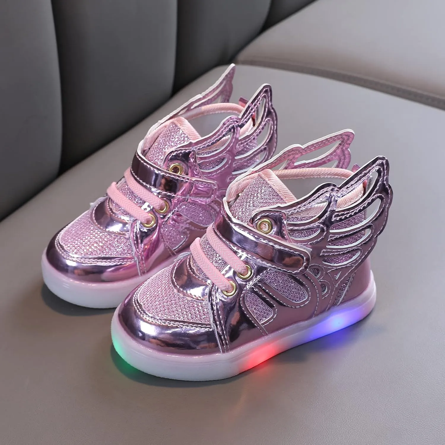 Size 9 Toddler Girl Shoe Bling Children Luminous Girls Light Led Kids Baby Shoes Sport Baby Toddler Boy Shoe