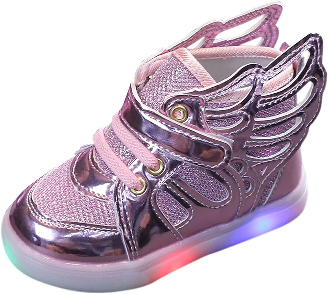 Size 9 Toddler Girl Shoe Bling Children Luminous Girls Light Led Kids Baby Shoes Sport Baby Toddler Boy Shoe