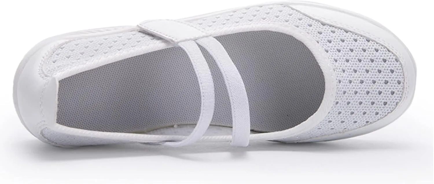 Slip On Breathe Mesh Walking Shoes Lightweight Casual Tennis Shoes Women Fashion Comfort Loafers Shoes Women