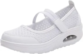 Slip On Breathe Mesh Walking Shoes Lightweight Casual Tennis Shoes Women Fashion Comfort Loafers Shoes Women