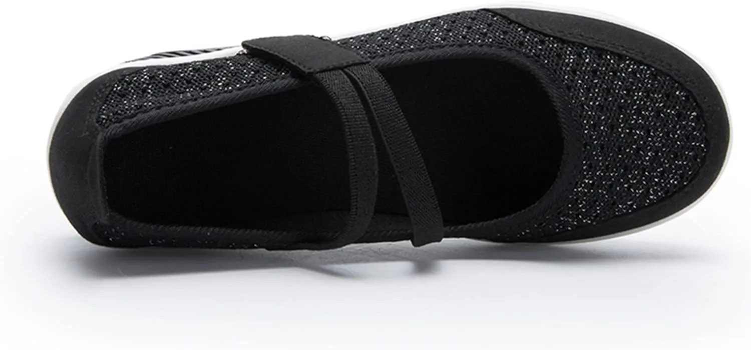 Slip On Breathe Mesh Walking Shoes Lightweight Casual Tennis Shoes Women Fashion Comfort Loafers Shoes Women