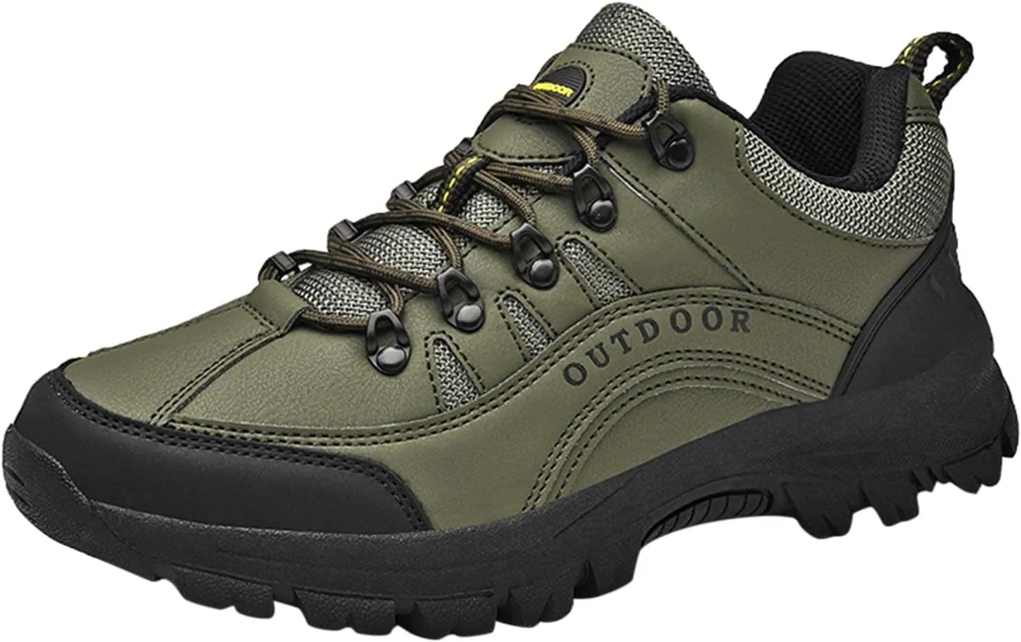 Slip on Walking Shoes for Men Comfy PU Leather Memory Foam Breathable Fashion Sneakers Non Slip Indoor Outdoor Workout Tennis Shoes Wide Width