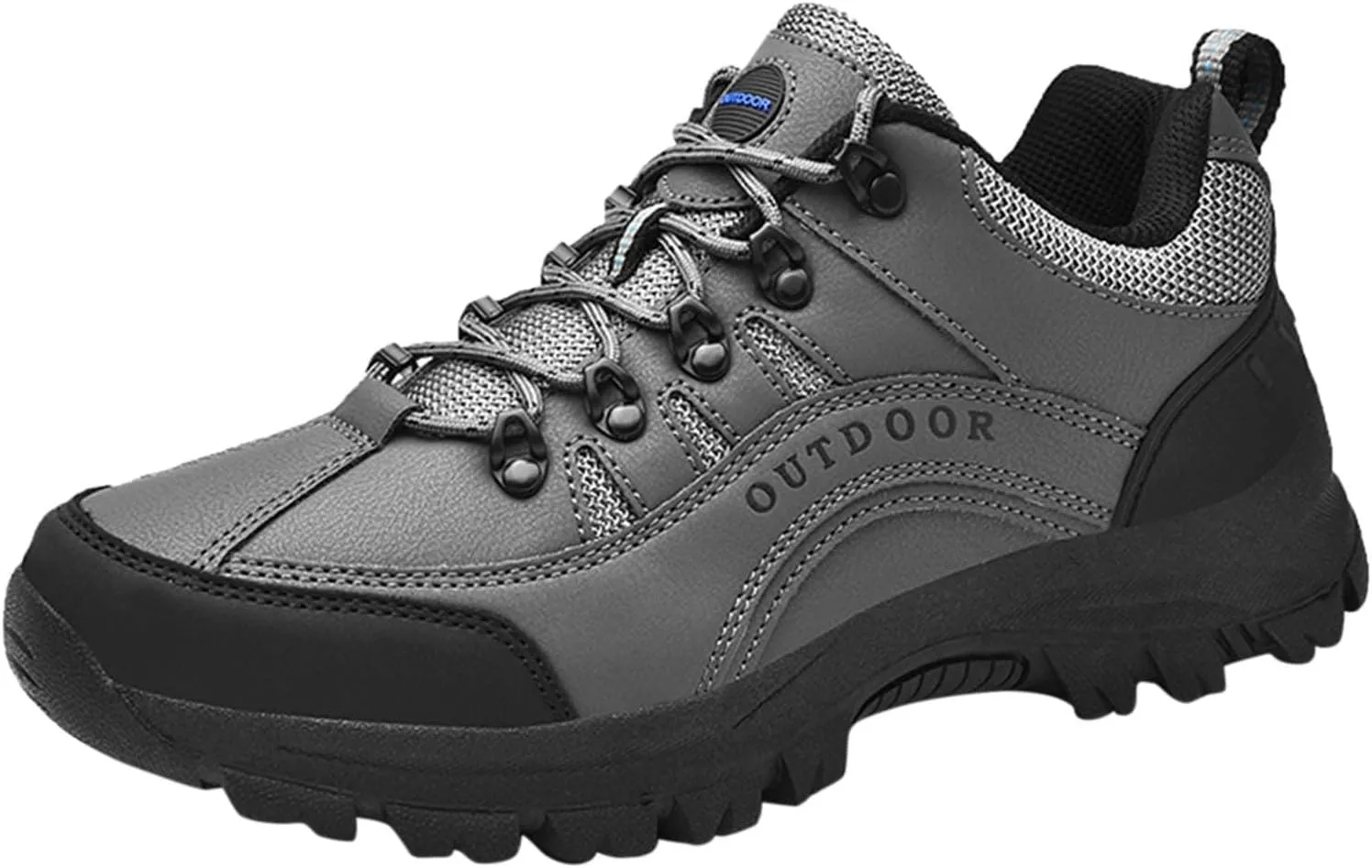 Slip on Walking Shoes for Men Comfy PU Leather Memory Foam Breathable Fashion Sneakers Non Slip Indoor Outdoor Workout Tennis Shoes Wide Width