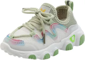 Sneakers for Girls LED Light Baby Toddler Soft Up Lace Kids Infant Sneakers Shoes Baby Tennis Shoes