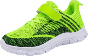 Sneakers for Girls Running Shoes for Girls Tennis Shoes Toddler Flat Thick Bottom Lightweight Non Slip Sport Athletic Shoes