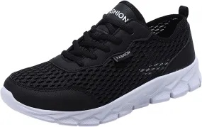 Sneakers for Mens Lightweight Walking Shoes Running Tennis Shoes Slip On Sneakers Casual Comfortable Golf Shoes