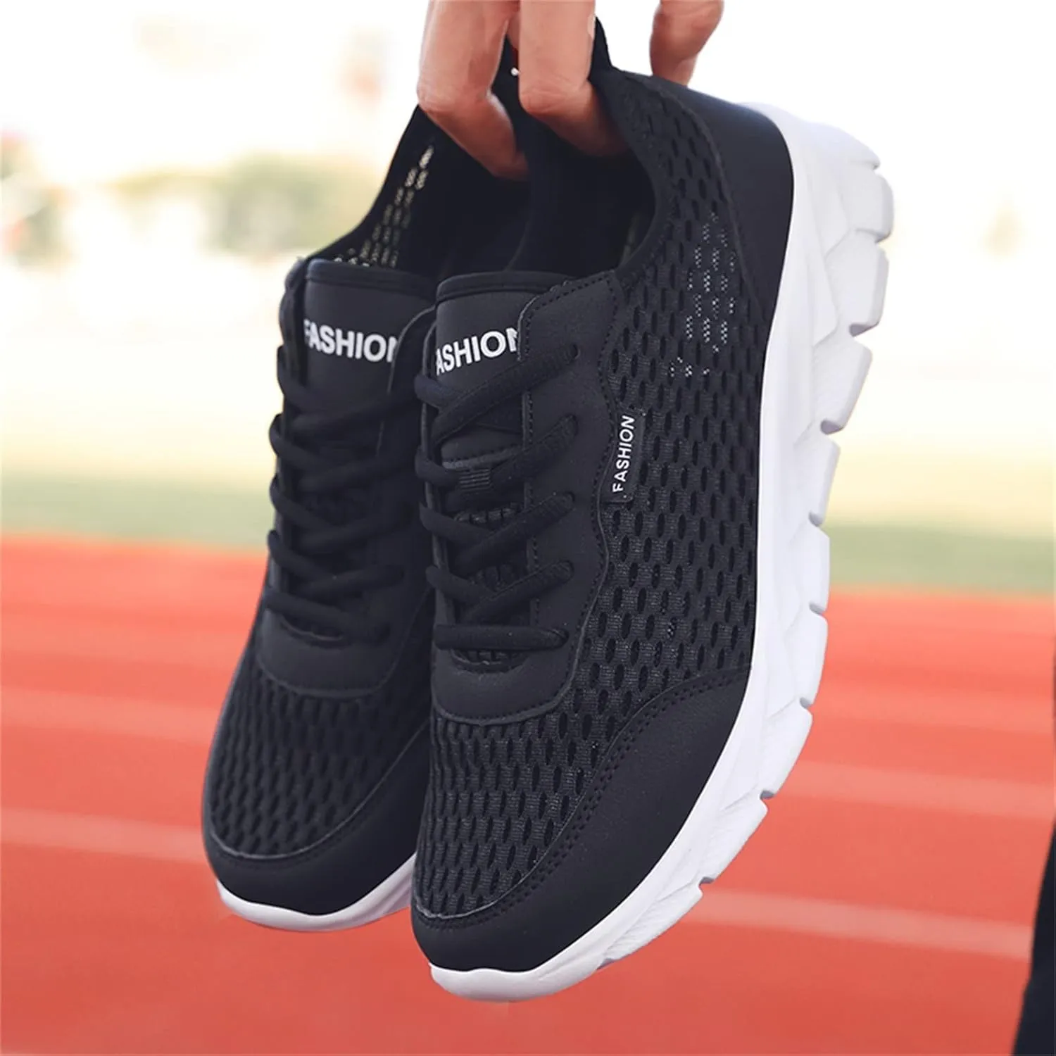 Sneakers for Mens Lightweight Walking Shoes Running Tennis Shoes Slip On Sneakers Casual Comfortable Golf Shoes