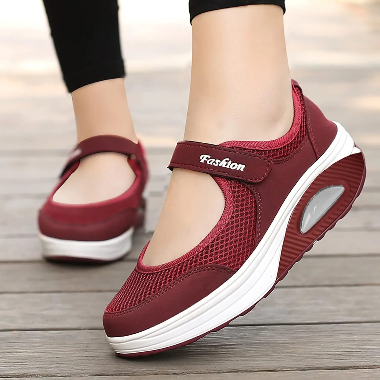Sneakers for Women Running Shoes Lightweight Tennis Shoes Slip On Shoes for Women Cheer Shoes Women Footwear