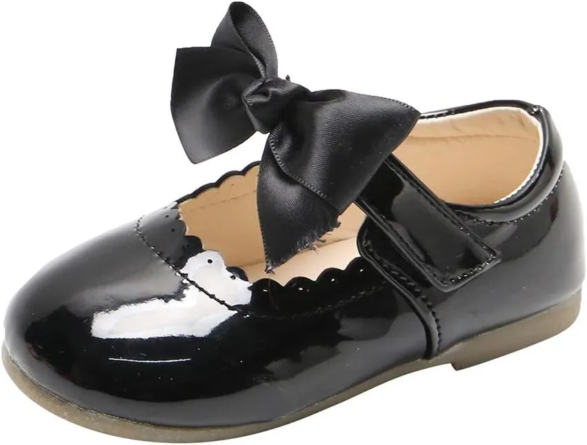 Sneakers Kids Leather Toddler Shoes Girls Infant Baby Knot Kids Princess Sandals Girl Light up Tennis Shoes